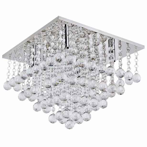 Křišťálová Stropní Svítidlo Stropní Svítidlo Glamour 70x70