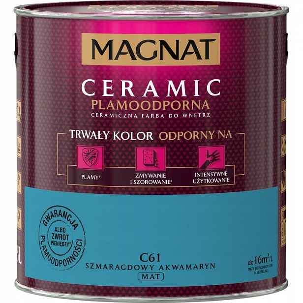 Barva Magnat Ceramic C61 Smaragdový akvamarín 2,5