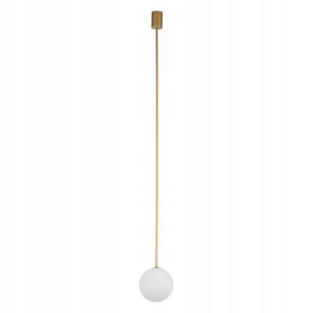 Nowodvorski Závěsná lampa Kier L Zlato-bílá Kula 12W G9 10308