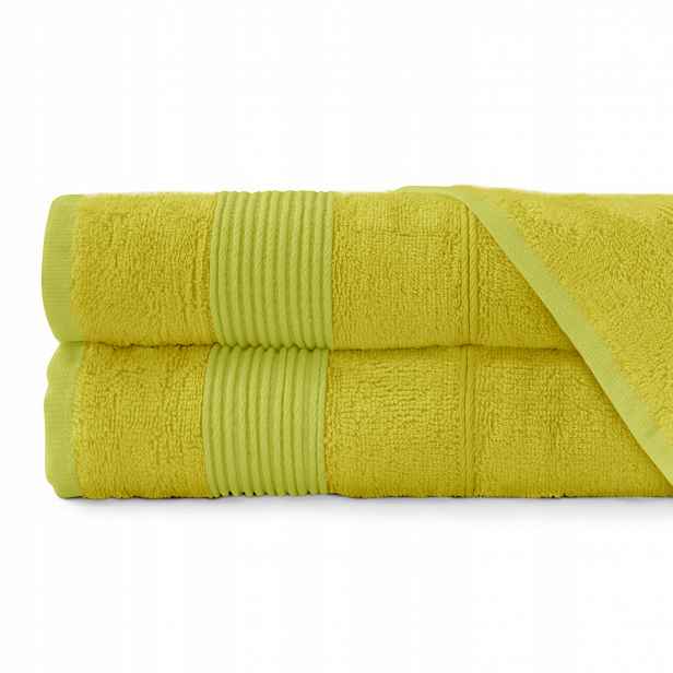 Ručníky Bamboo Moreno 2x70x140 Oliva bambus/bavlna Darymex 500 g/m2