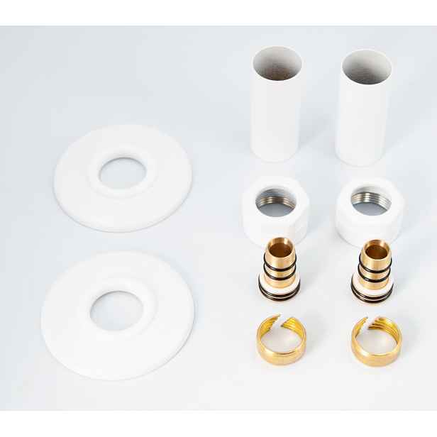 Jednotlivý maskovací systém Luxrad pro trubky Pex bílý pro instalaci c.o.