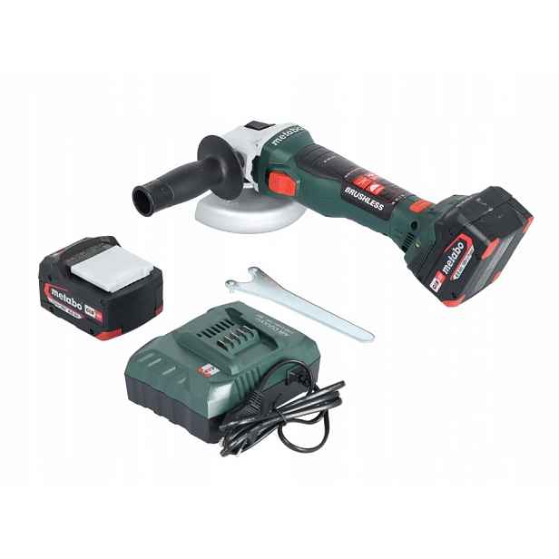 Úhlová bruska Metabo W 18 Lt Bl 11-125 18V 2x4Ah