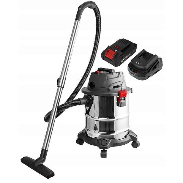 Graphite Vysavač 20L Akumulátor 4AH Set 58GE124 58GE132