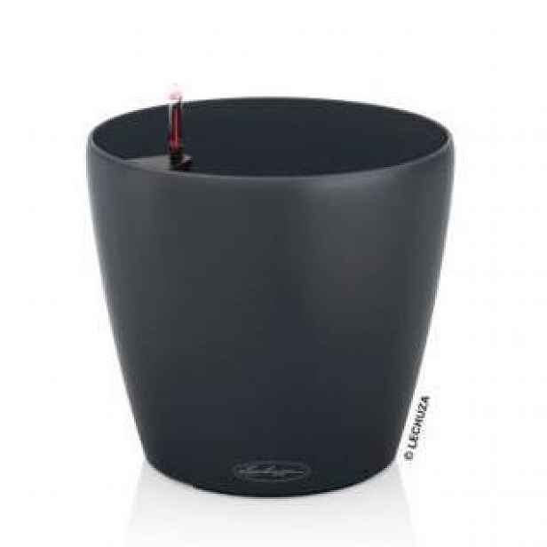 Květináč CLASSICO Color komplet set břidlicová 18cm
