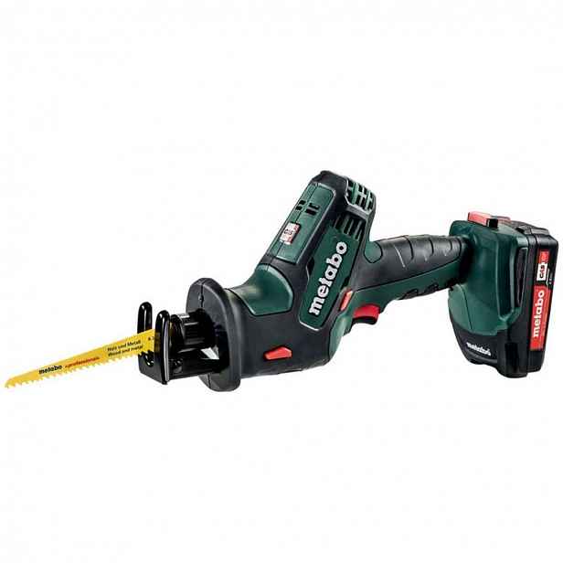 Metabo - 18V AKU mečová pila, 2x aku 2,0 Ah Li-Power, nabíječka 602266500