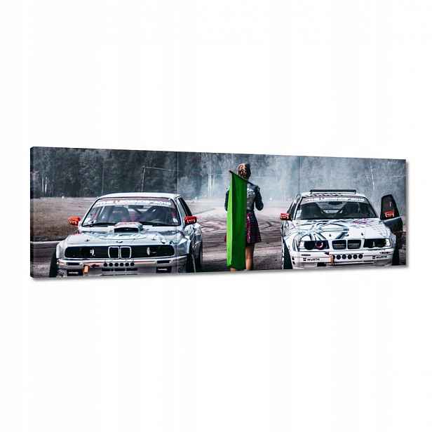 Obrazy 120x40 Bmw Závody pro 2 osoby