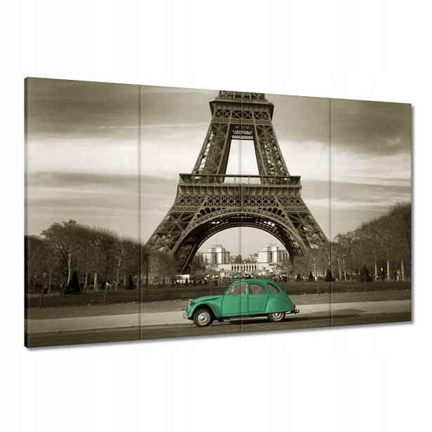 Obrazy 120x80 Smaragdový automobil