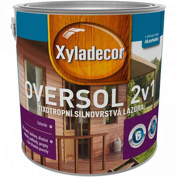 Xyladecor Oversol přírodní dřevo 2,5L