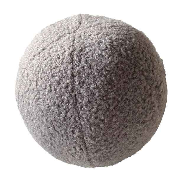 Dekorační polštář z materiálu bouclé ø 20 cm Top – Mioli Decor