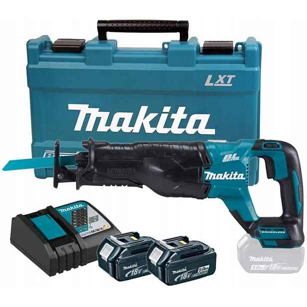 Makita DJR187RTE Pila ocaska posuvná 18V 2x5Ah