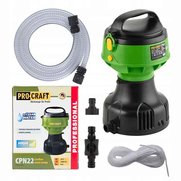 Aku plovoucí čerpadlo Procraft CPN22bb (bez baterie a nabíječky)
