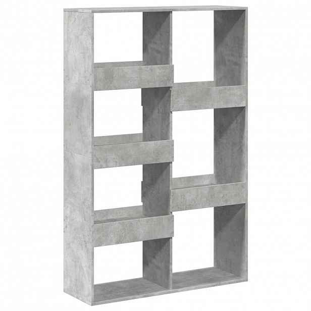 vidaXL Dělicí stěna betonově šedá 100 x 33 x 155,5 cm kompozitní dřevo