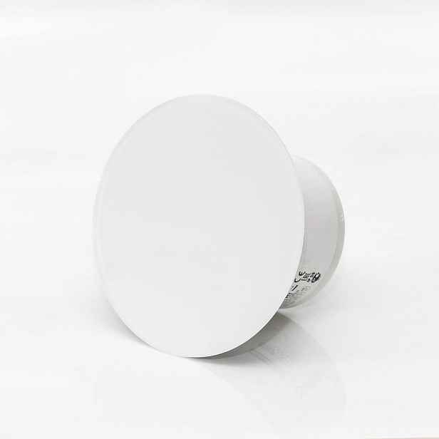 Kulatý Koupelnový Ventilátor Ø100 mm Standard Bílý Mat Tichý Úsporný
