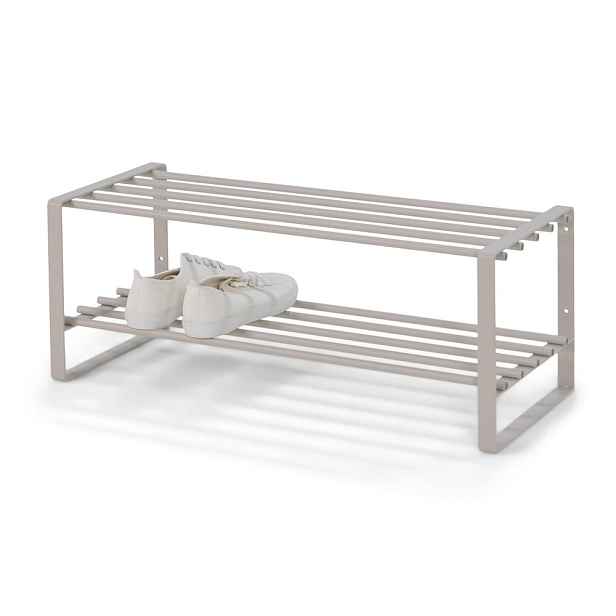 Taupe kovový botník 70x29x27 cm Rex – Spinder Design