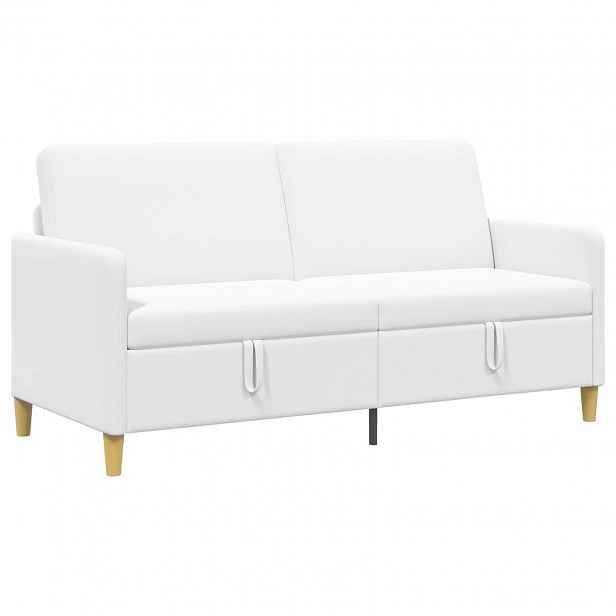 vidaXL Sofa s úložným prostorem Bílá 172 x 78 x 87 cm Polyester