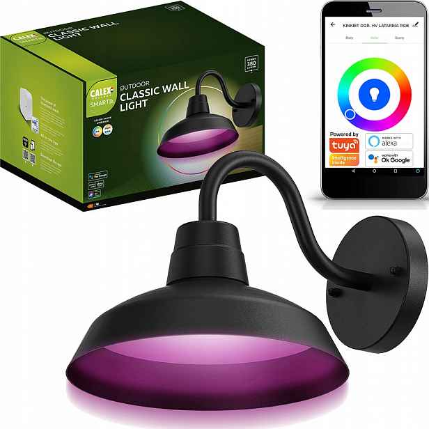 Zahradní Led nástěnné svítidlo Tuya Bluetooth 4W Rgb Cct
