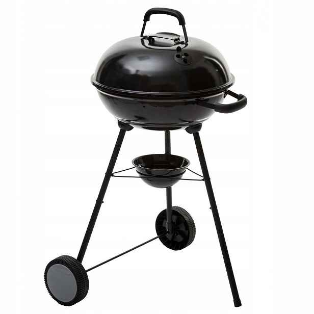 Kulatý Gril S Víkem Ø 43 cm Gril Na Kolečkách Barbecue