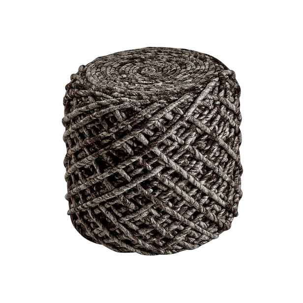 Sedací vak ROYAL POUF POR 888 Coffee - 40 x 40 x 40 cm cm Obsession