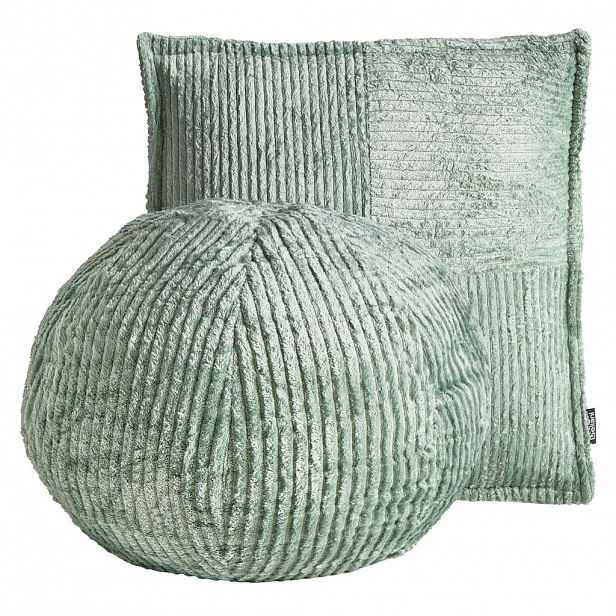 Beliani DEKORATIVNÍ POLŠTÁŘ sada 2 ks Zelený 45/45 cm Maranta