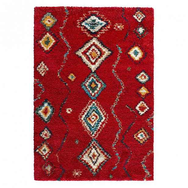 Červený koberec Mint Rugs Nomadic Dream, 80 x 150 cm
