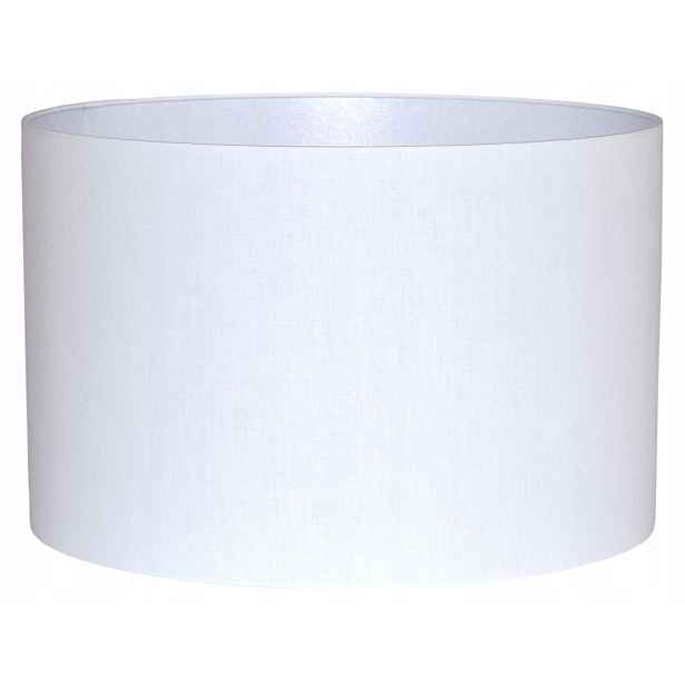 Stínidlo pro závěsnou stojací lampu Válec 30/20 cm E27 Bílý Studený Mirano
