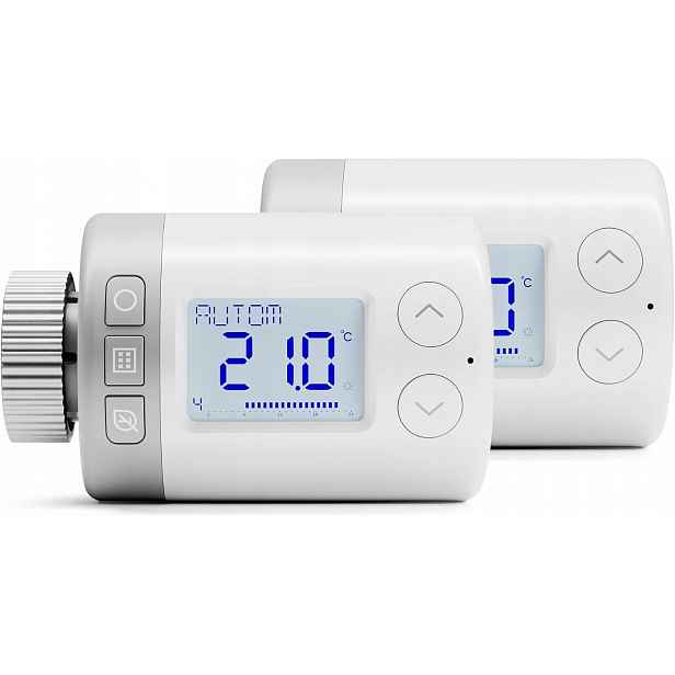 Termostatický Radiátorový Smart Programovatelný Ovladač Honeywell Pro Domácnost 2 Ks