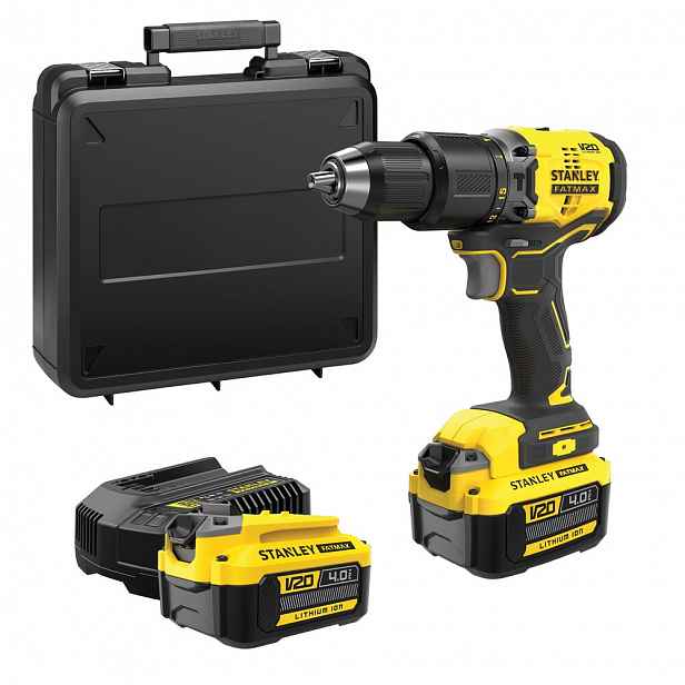 Bezkartáčový Aku Vrtačka Stanley 18V 2x 4Ah SFMCD715M2K-QW