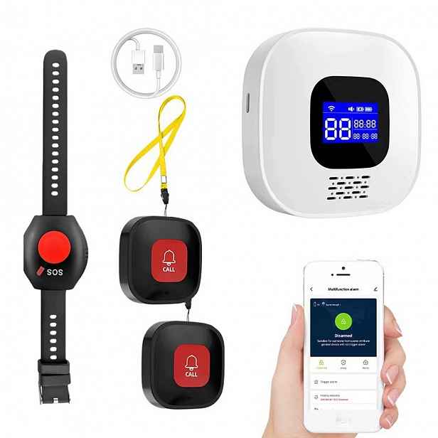 Jyk Tlačítko Pro Přivolání Pomoci Pro Seniory Náramek Omáčka Alarm