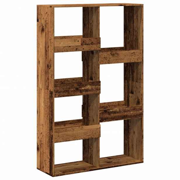 vidaXL Dělicí stěna old wood 100 x 33 x 155,5 cm kompozitní dřevo