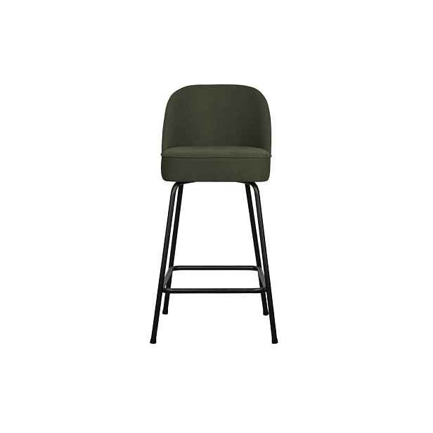 Zelená barová židle (výška sedáku 64 cm) Vogue – WOOOD