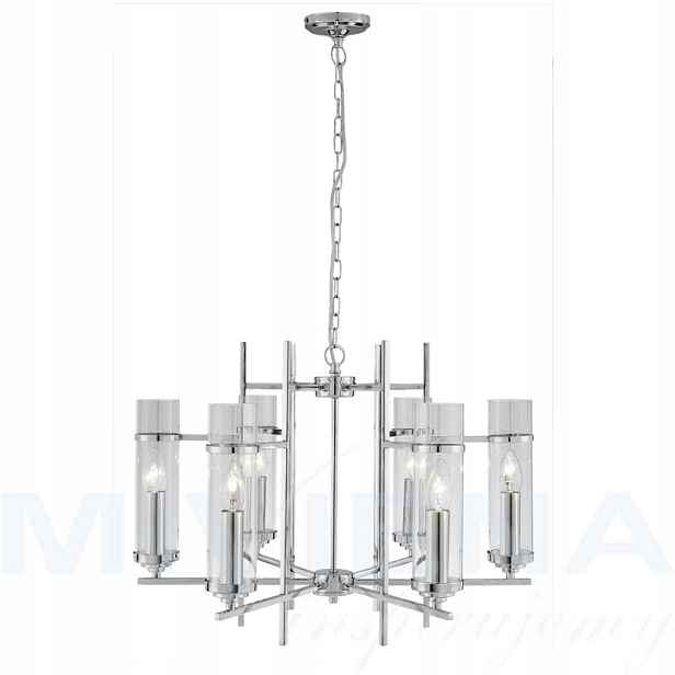 Milo závěsná lampa 6 chrom