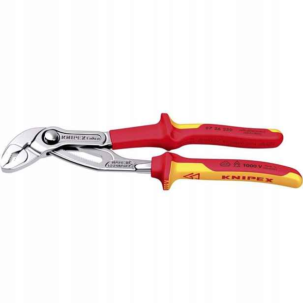 Kombinačky s nastavitelným kloubem Knipex 250 mm 87-26-250