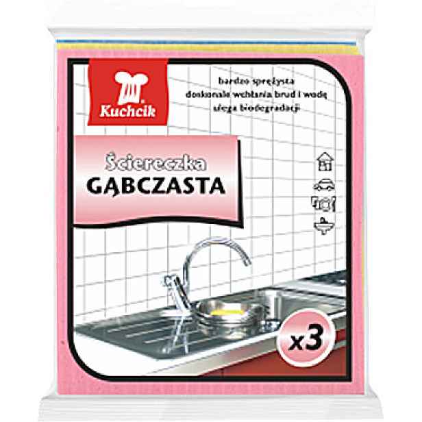 BKSHOP Houbová utěrka 16cmx18cm - 3ks