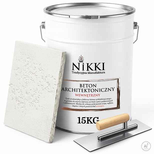 Dekorativní architektonický beton vnitřní 10 m2 15 kg Bílý F101 Paca