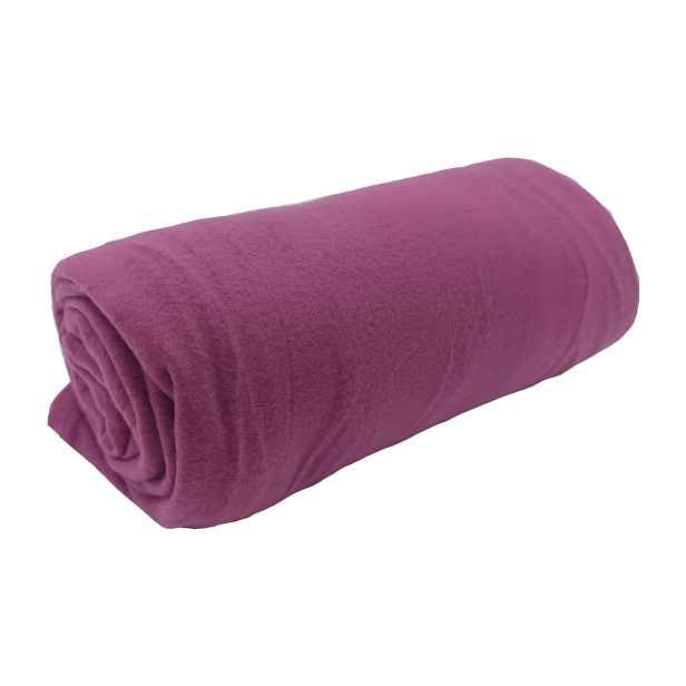 Fialová fleecová deka 150x200 cm Plain – JAHU collections