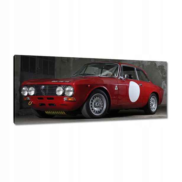Obrazy 100x40 Červená Alfa Romeo