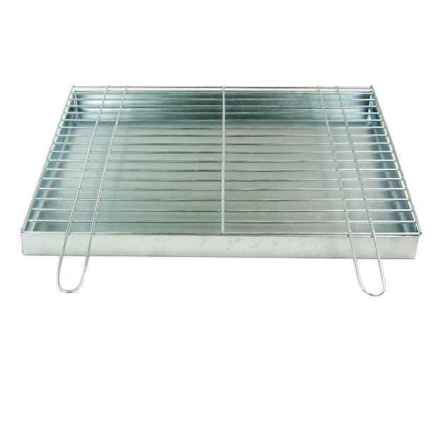 Rošt pro stavbu grilu 60x50 cm 4 mm popelník