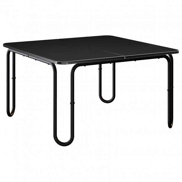 vidaXL Konferenční stolek Černá 100 x 100 x 45 cm Kompozitní dřevo
