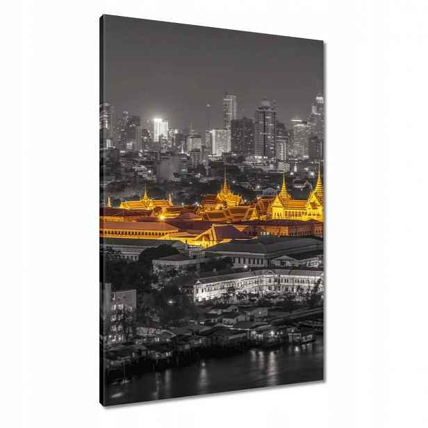 Obrazy 60x90 Zlatá noc v Bangkoku
