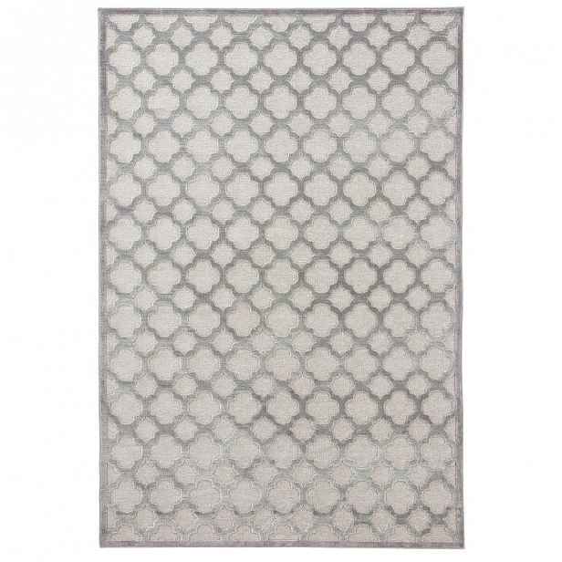 Šedý koberec Mint Rugs Shine Mero, 80 x 125 cm