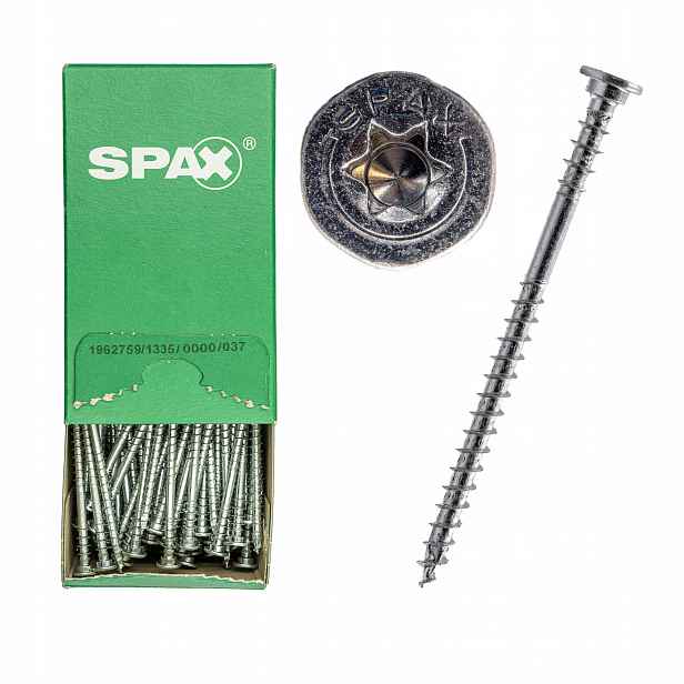 Spax Regulační distanční šrouby 6 x 70 mm 100 ks Wirox
