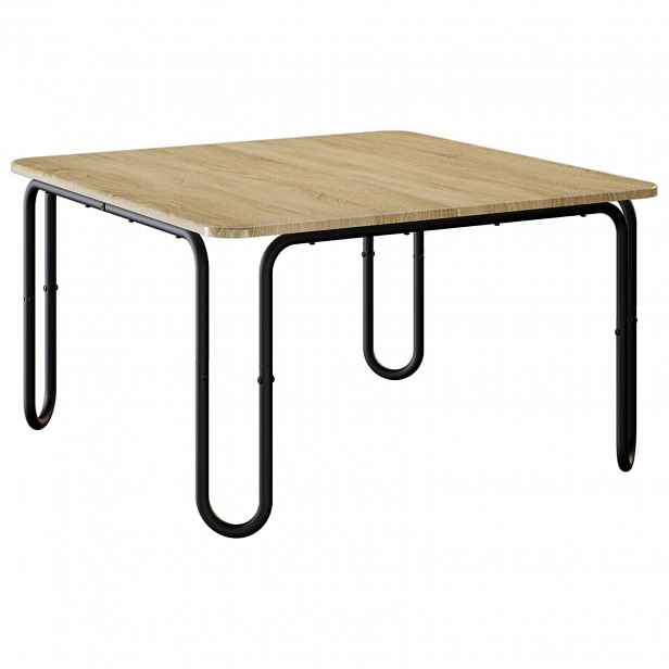 vidaXL Konferenční stolek Dub sonoma 100 x 100 x 45 cm