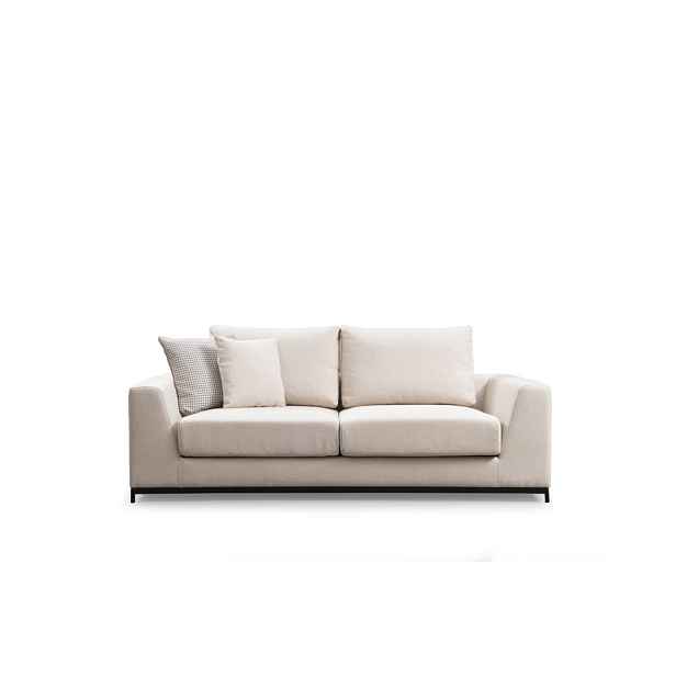 Hanah Home Dvoumístná pohovka Line 201 cm béžová