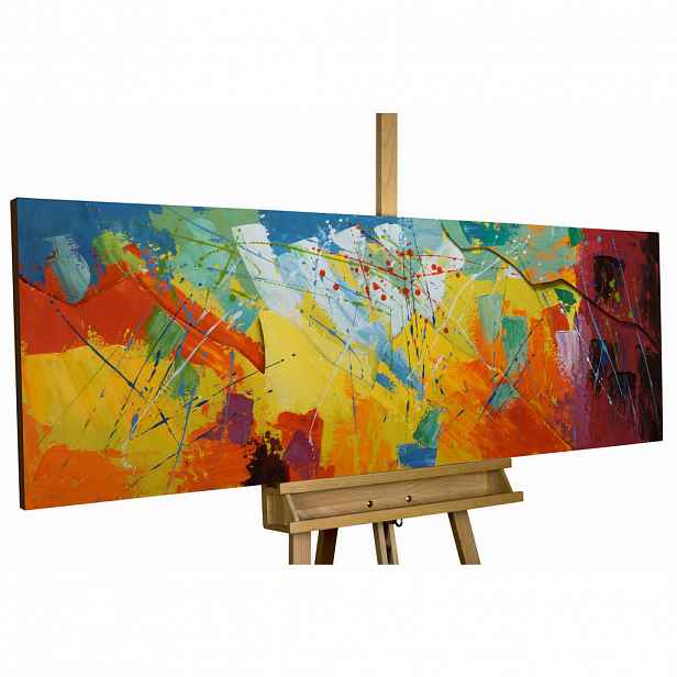 KUNSTLOFT KOVOVÝ OBRAZ VZESTUP K NEBI, 144/44 CM