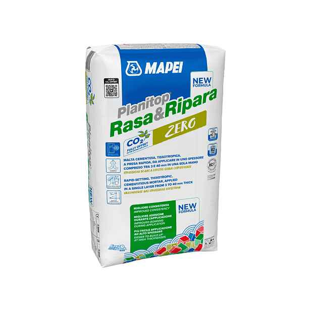 Malta vyztužená vlákny Mapei Planitop Rasa & Ripara R2 zero 25 kg