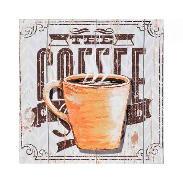 Obraz na plátně The Coffee, 28x28 cm