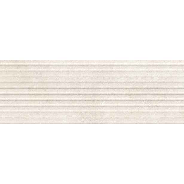 Obklad Ragno Travertino bianco 3D cross cut 40x120 cm reliéfní RCUM (bal.1,440 m2)