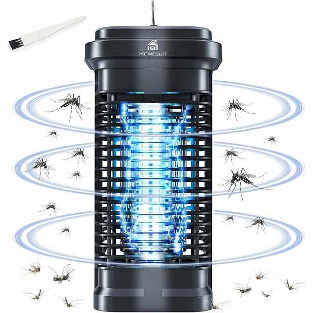 Homesuit Elektrická past na hmyz, 20 W, 4000 V Účinná R27