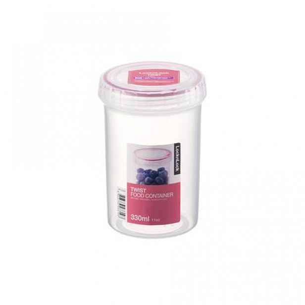 LOCKNLOCK DÓZA NA POTRAVINY L&L TWIST KULATÁ 330ML