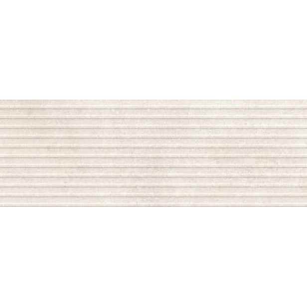 Obklad Ragno Travertino bianco 3D cross cut 40x120 cm reliéfní RCUM (bal.1,440 m2)